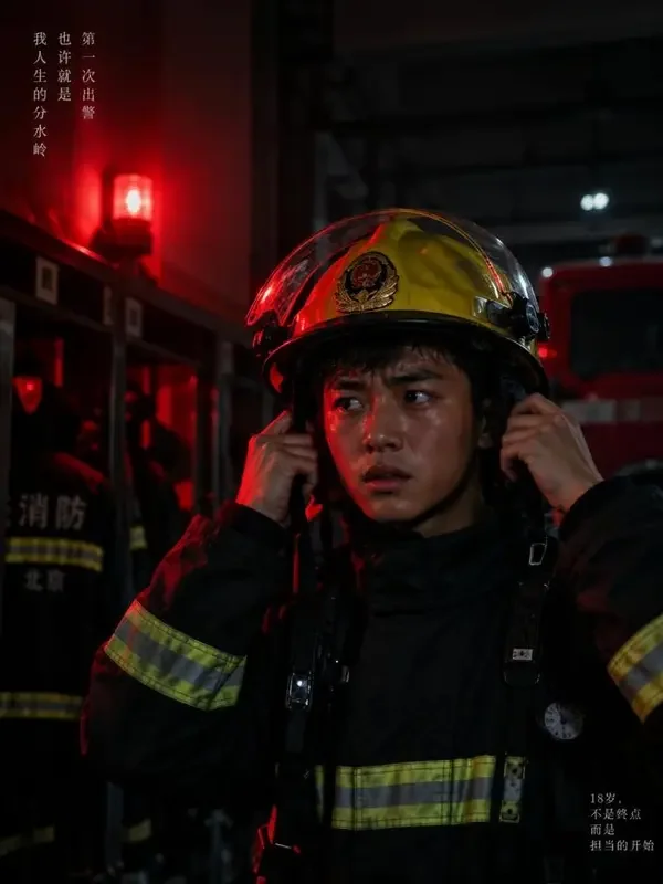 消防员的平凡一年封面